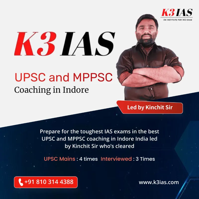 Director Kinchit Sir  top upsc mppsc coaching institute's Mentor