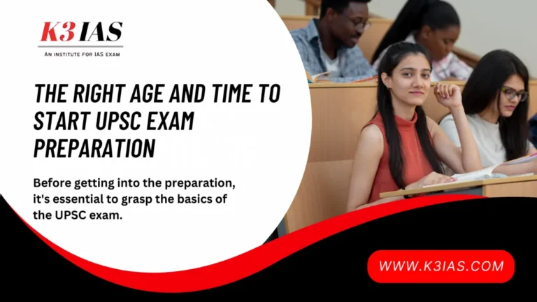 The Right Age and Time to Start UPSC Exam preparation